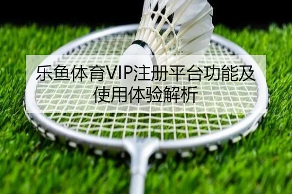 乐鱼体育VIP注册平台功能及使用体验解析